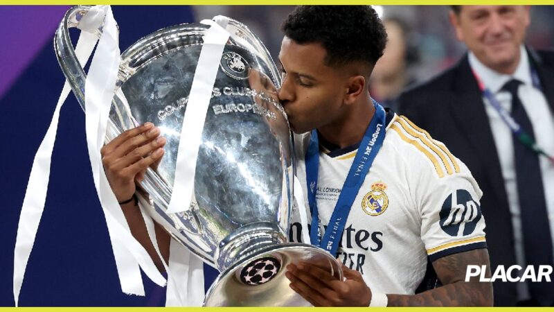 Quem sai? Jornal espanhol escala Mbappé na vaga de Rodrygo