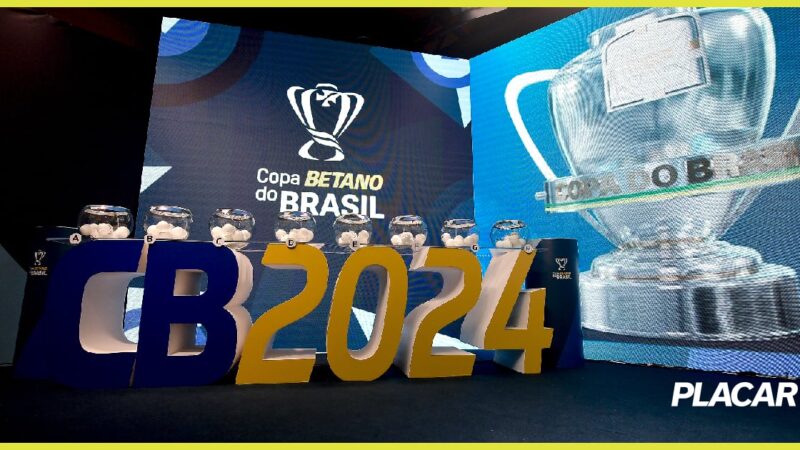 Sorteio dos mandos de campo da Copa do Brasil; assista ao vivo