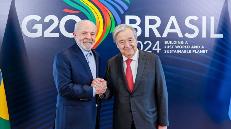Líderes mundiais começam a chegar ao Brasil para participar do G20