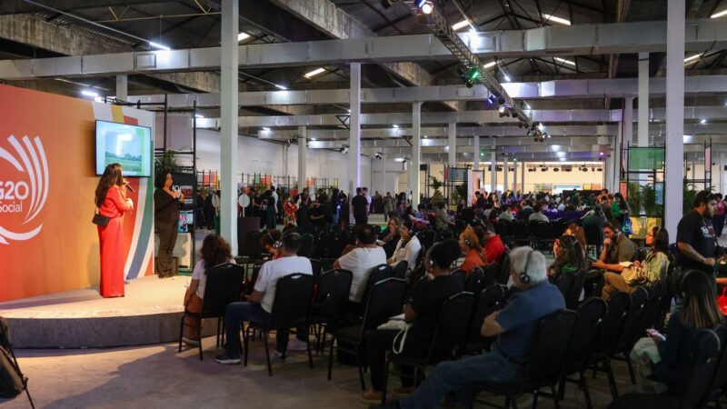 G20 Social: movimentos sociais participam do primeiro dia do evento