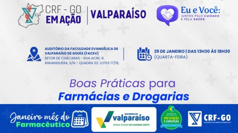 TREINAMENTO PARA FARMÁCIAS E DROGARIAS: REGULARIZAÇÃO E BOAS PRÁTICAS COM O CRF-GO