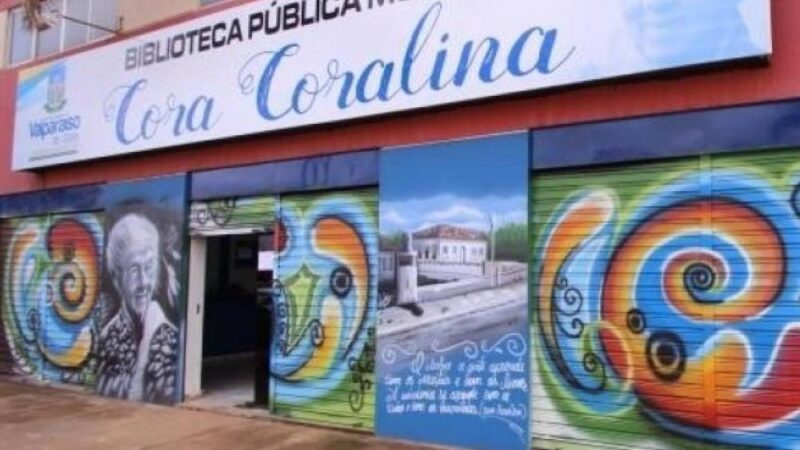 BIBLIOTECA CORA CORALINA FUNCIONA EM HORÁRIO REDUZIDO