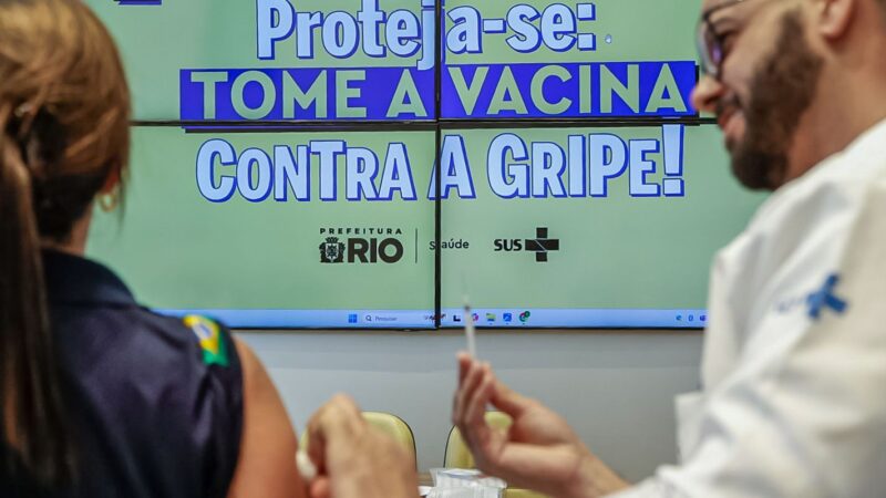 Campanha de vacinação contra influenza começa na segunda-feira (7)