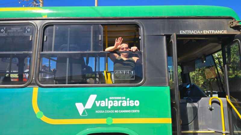 QUATRO NOVAS LINHAS DE ÔNIBUS COMEÇAM A OPERAR EM VALPARAÍSO DE GOIÁS NESTA SEXTA-FEIRA, 09