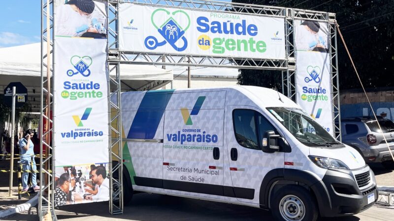 VALPARAÍSO AVANÇA NA SAÚDE COM APOIO DE EMENDAS PARLAMENTARES