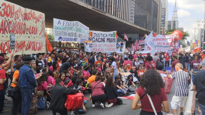 Três atos marcam manifestações do Dia do Trabalhador em São Paulo