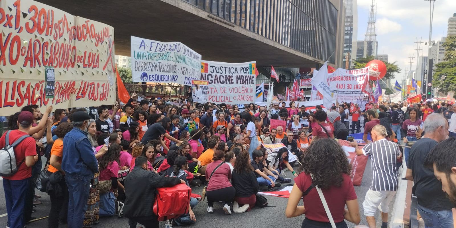 Três atos marcam manifestações do Dia do Trabalhador em São Paulo