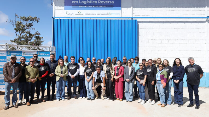 Cristalina inaugura Centro de Referência em Logística Reversa, reforçando o compromisso com a sustentabilidade
