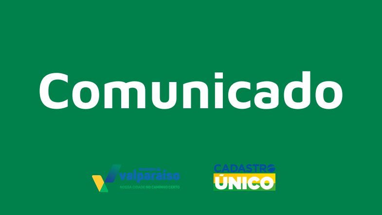 CADASTRO ÚNICO TERÁ ATENDIMENTO SUSPENSO NO DIA 13 DE JUNHO
